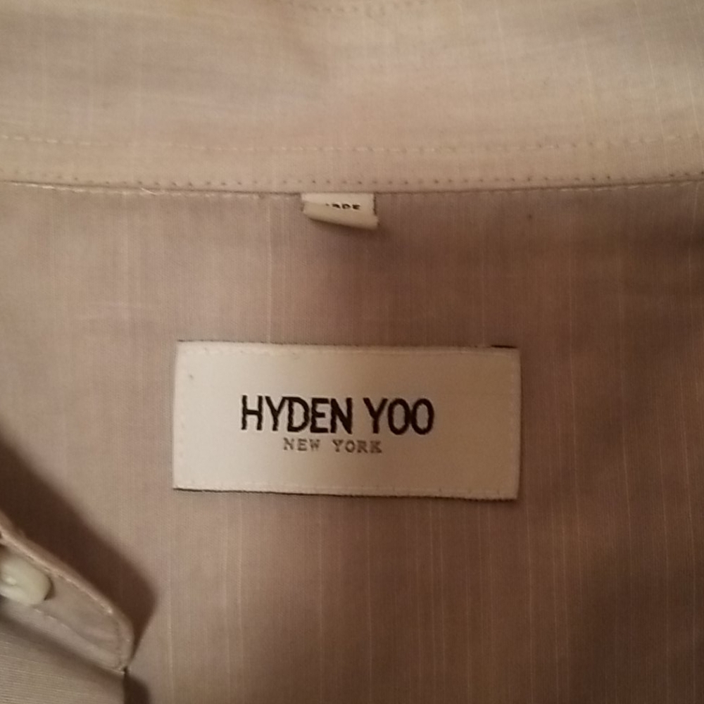Hayden Yoo linen short sleeve NWOT
